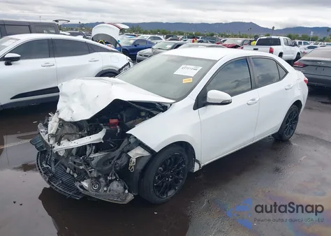 2016 Toyota Corolla S W/Special Edition Pkg from USA, damaged, VIN 2T1BURHE8GC573892